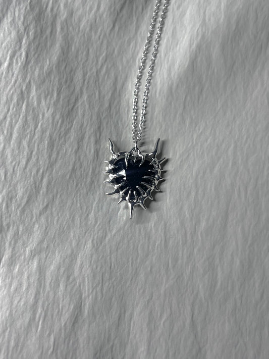 Apex Silver Heart Noir - Caelis Cole