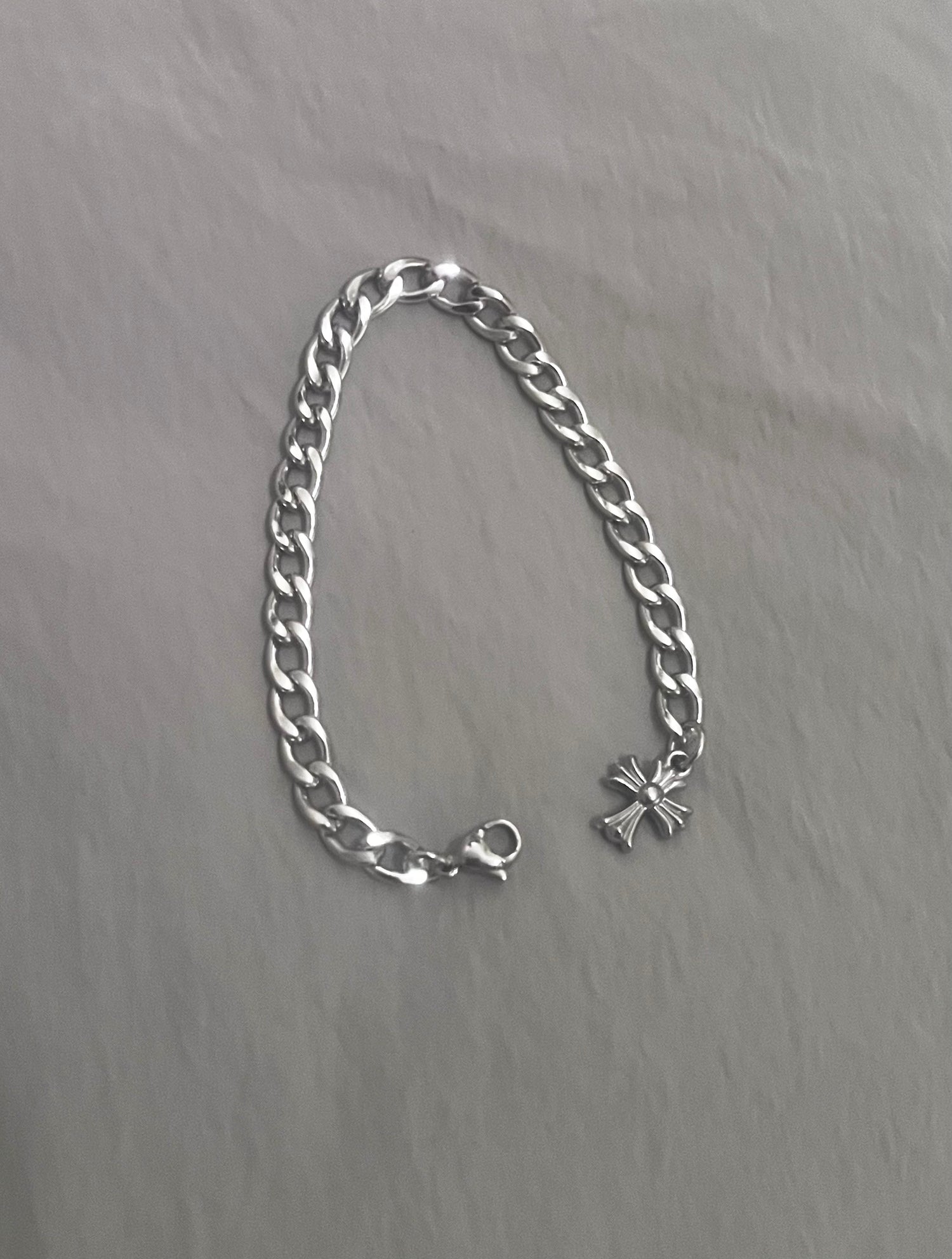 The Silver Cross Bracelet - Caelis Cole